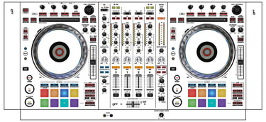 Pioneer DJ DDJ SZ Skin White